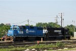 NS 2912 & 2837 in Glenwood Yard